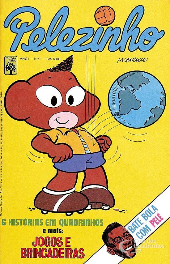 Primeira edição da revista do Pelezinho Primeira edição da revista do Pelezinho
