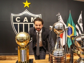 Daniel Nepomuceno, presidente do Atlético-MG Daniel Nepomuceno, presidente do Atlético-MG