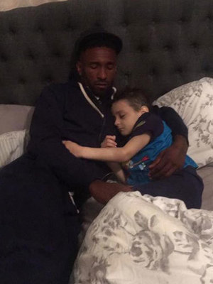Jermain Defoe e Bradley na última semana Jermain Defoe e Bradley na última semana