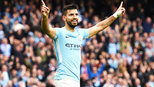Agüero fica a um gol de recorde, City faz 5 no lanterna e lidera Inglês por saldo Agüero fica a um gol de recorde, City faz 5 no lanterna e lidera Inglês por saldo