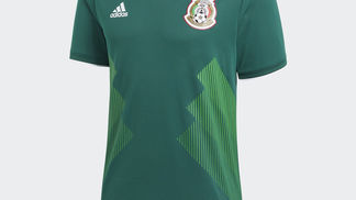 Com desenho 'anos 90', México apresenta nova camisa para usar na Copa do Mundo México Nova Camisa 1 Adidas 04/11/2017