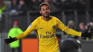 Tudo em paz! Atuação de Neymar faz técnico do PSG se derreter: 'Boa para quem ama futebol' Neymar comemora gol do PSG contra o Rennes no Francês