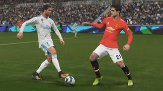 É possível jogar com Real Madrid, Manchester United e qualquer outro time em 'PES 2018'; saiba como Real Madrid e Manchester United são dois times que podem ser atualizados via Option File.