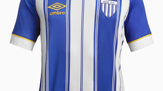 Nova camisa 1 do Avaí resgata tom original de azul e homenageia 95 anos do clube Avaí Nova Camisa 1 Umbro 26/01/2018