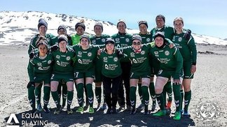 2019 tem Copa do Mundo na França e eu vou jogar! Equal Playing Field at Kilimanjaro