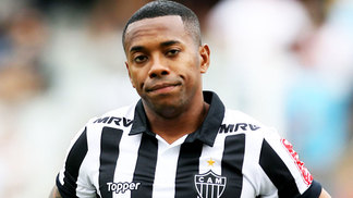 Atlético-MG recebe documento formalizando saída de Robinho Robinho Atlético-MG Santos Campeonato Brasileiro 05/11/2017