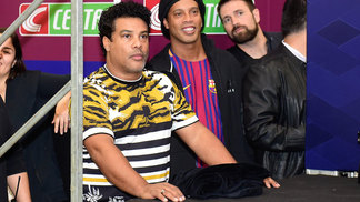 Empresário Assis, irmão de Ronaldinho Gaúcho, sofre infarto em Porto Alegre Assis Ronaldinho Evento 10/08/2017