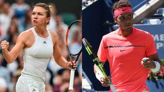 Nadal abre 2 mil de vantagem no ranking; Halep é número 1 Simona Halep e Rafael Nadal lideram o tênis mundial
