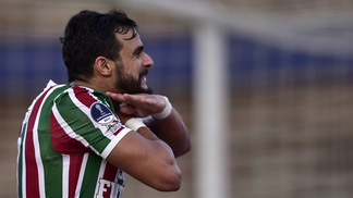 'Ceifador' faz sua comemoração característica 'Ceifador' faz sua comemoração característica