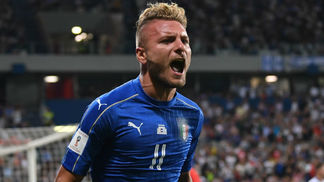 Itália se recupera, bate Israel e ainda sonha com vaga direta para Copa; Espanha massacra e lidera Immobile marcou o primeiro gol da Itália sobre Israel