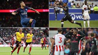 Show de Neymar, ex-Corinthians decisivo e ex-Flu empolgando na Premier League; veja resumo do fim de semana Resumo do fim de semana traz o melhor e o pior do futebol internacional