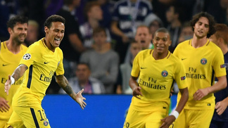 PSG voa, e Neymar agora tem participação em dois dos melhores inícios da história da Champions Neymar agora tem participação em dois dos melhores começos da Champions