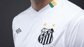 Santos prevê estreia de uniformes da Umbro em abril Santos Umbro