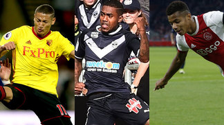De estrelato imediato a ostracismo: como estão se saindo na Europa dez brasileiros da 'Geração 2022' Richarlison, Malcom e David Neres, jovens brasileiros que brilham na Europa