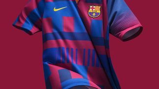 Barcelona oficializa a 'camisa mais polêmica de todos os tempos' Barcelona Nova Camisa Nike Mashup 161118