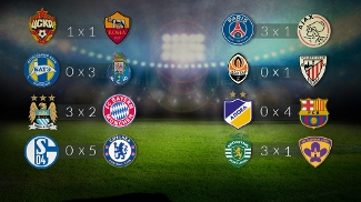 Veja TODOS os GOLS das partidas desta terça-feira pela UEFA Champions League Uefa Champions League - Placar