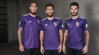 River Plate ousa e lança nova camisa 2 violeta River Plate Nova Camisa 2 Adidas 130918