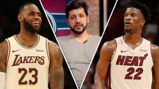 LeBron e Anthony Davis ou jogo coletivo de Miami? A dupla vai conseguir tirar a invencibilidade do Heat em casa? Blog do Giovannoni