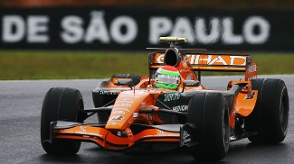 Com reservas, Internacional enfrenta o Aimoré em São Leopoldo Spyker surgiu em 2006 e durou até 2007: não fez nenhum ponto e serviu de base para a Force India