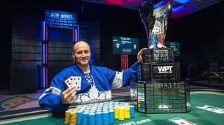 Mike Leah e o feito mais incrível na história do poker mundial Mike Leah e o troféu do WPT Falls View