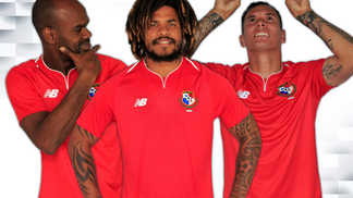 Panamá apresenta seu uniforme para a Copa do Mundo inspirado na Águia Harpia Nova camisa do Panamá é lançada