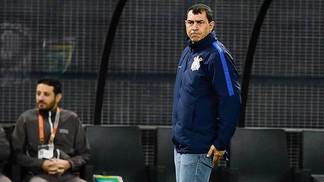 Carille prevê Racing ofensivo mesmo com a vantagem do empate sem gols Fábio Carille, na vitória do Corinthians sobre o Sport na Arena