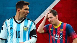 CARAS DA COPA: MESSI Caras da copa