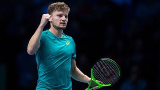 Algoz de Nadal e Federer afirma: 'Os franceses são os favoritos na final' David Goffin triunfou por 2 sets a 0