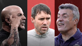 Quando paramos de acreditar nos nossos vitoriosos técnicos? Apenas Sampaoli segue no Brasileirão, Domè e Coudet foram embora