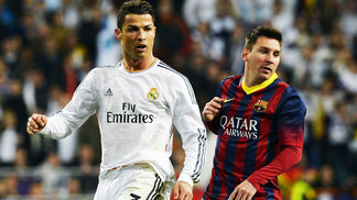 Por que, há 20 anos, Real Madrid x Barcelona é também o superclássico Adidas x Nike Cristiano Ronaldo Real Madrid Lionel Messi Barcelona Campeonato Espanhol 23/03/2014