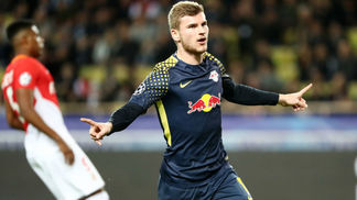 Semifinalista da última Champions, Monaco é goleado por estreante Leipzig e está eliminado Timo Werner foi o destaque do jogo