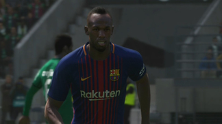 Análise: 'PES 2018' tropeça na emoção, mas se fortalece com sistema de jogo mais sólido Participação especial do tricampeão olímpico Usain Bolt, o jogador mais rápido de PES 2018.
