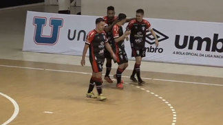 JEC vence Concórdia e abre vantagem nas oitavas da Liga Futsal JEC venceu o Concórdia no 1º jogo das oitavas
