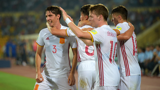 Espanha vence França e vai às quartas do Mundial Sub-17; Irã elimina México A Espanha avançou para às quartas de final do Mundial Sub-17