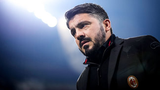 'Preferia uma facada': as loucas duas semanas de Gattuso à frente do Milan Gattuso Milan Bologna Campeonato Italiano 10/12/2017