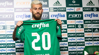 Palmeiras divulga numeração para a temporada; veja os números disponíveis para Scarpa Lucas Lima Apresentação Palmeiras 03/01/2018
