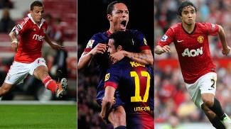 Prêmio Futebol no Mundo: Vote e escolha o melhor brasileiro da última semana no futebol internacional Lima, do Benfica, Adriano, do Barça, e Rafael, do United, qual deles foi melhor?