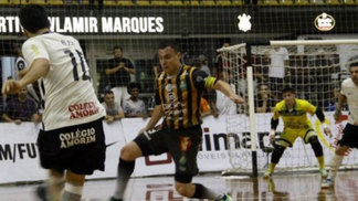 Marreco elimina o Corinthians da Liga Nacional de Futsal O Corinthians venceu no tempo normal, mas caiu na prorrogação
