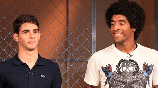 Oscar e Dante são os grandes vencedores; veja as fotos da entrega do Prêmio Futebol no Mundo Oscar e Dante, os vencedores do Prêmio Futebol no Mundo