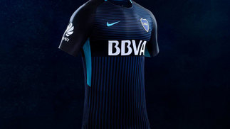 Boca Juniors capricha em nova camisa 3, uma das mais bonitas do ano Boca Juniors Nova Camisa 3 Nike 24/11/2017