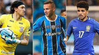 Tite convoca Brasil com Cássio, Rodrigo Caio, Luan e Taison para eliminatórias; veja lista Cássio (Corinthians), Luan (Grêmio) e Taison (Shakhtar) foram convocados por Tite