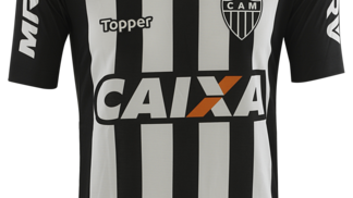Atlético-MG apresenta novas camisas 1 e 2 para 2018 Atlético-MG Nova Camisa 1 Topper 170418