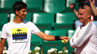 Djokovic diz que parceria com Stepanek foi ideia de Agassi Djokovic e André Agassi