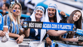 Por Renato, pelo Brasil e principalmente por si próprio: o Grêmio em busca de história na Libertadores Grêmio Torcida Libertadores Lanus Futebol Gazeta Press 21/11/2017