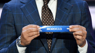 Marroquinos riem da própria desgraça após caírem no grupo de Espanha e Portugal: 'Eliminado na fase de sorteio' Marrocos Sorteio Copa do Mundo Futebol Getty 01/12/2017