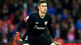 Real Madrid vai pagar R$ 78 milhões por goleiro que poderia ser seu de graça em seis meses Kepa Arrizabalaga Athletic Bilbao Villarreal Campeonato Espanhol 19/11/2017