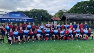 O rugby XV feminino está virando realidade Times Vermelho / Azul e Preto