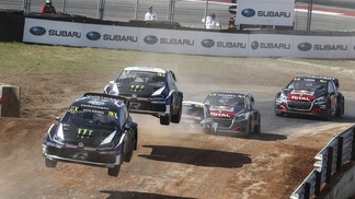 WRX - Campeonato Mundial de Rallycross - USA: Johan Kristoffersson vence e é bicampeão Petter Solberg e Johan Kristoffersson (Volkswagen Polo R Supercar)