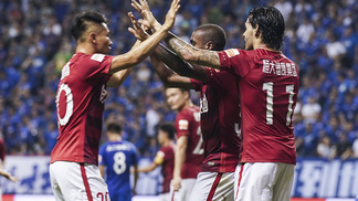 Brasileiro marca, e time de Felipão conquista heptacampeonato nacional na China Guangzhou se sagrou campeão pela sétima vez consecutiva