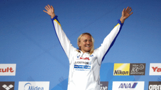 Sarah Sjostrom quebra recorde mundial dos 100m livre em piscina curta Sueca ficou com a medalha de ouro